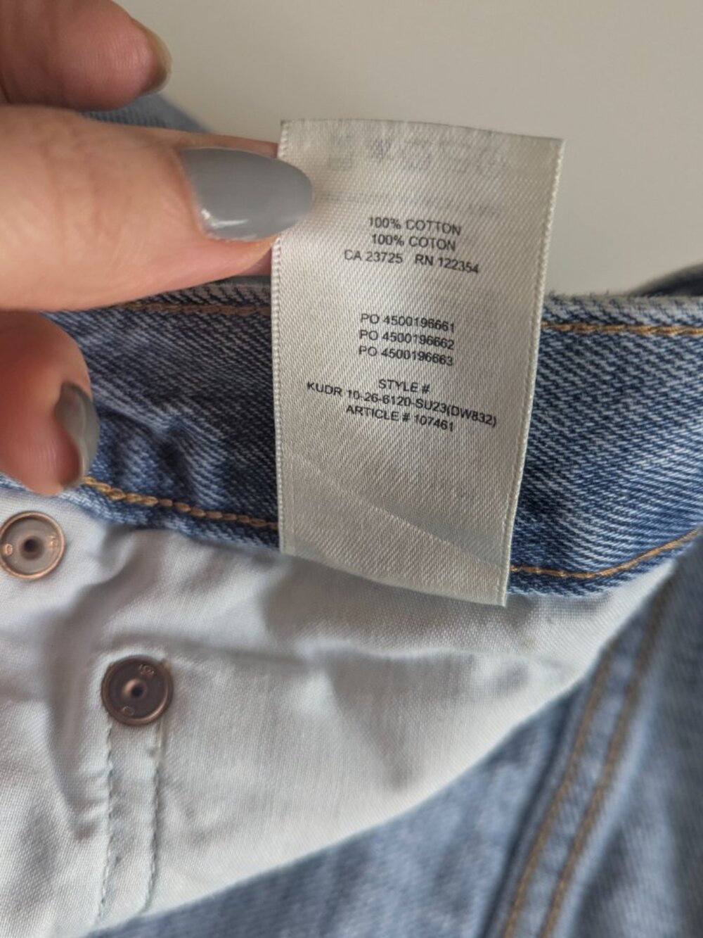 Denim Forum The Ex-Boyfriend Hi-Rise Denim Short - Picture 9 of 13
